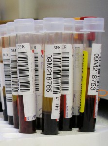 Collection of blood samples