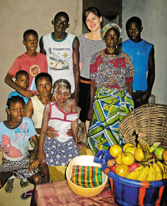 Food insecurity is a major problem for diabetic patients at the Kay Mackensen clinic in Haiti where Julia Von Oettingen, MD (top center) serves as medical director.